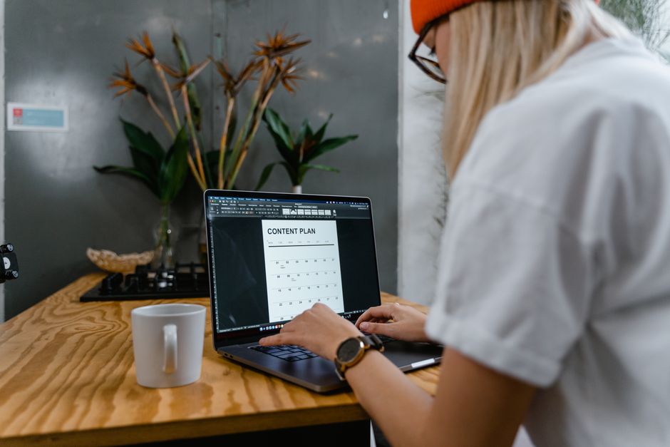 Scheduling to WordPress Content operations view showing random themes generator ideas scheduled for WordPress publishing